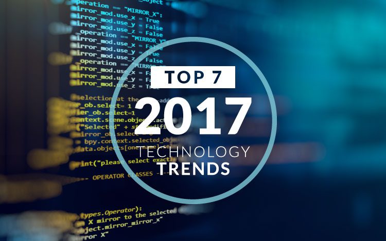 Top Technology Trends 2017